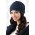 Dámská čepice model 163338 tmavě modrá - Kamea