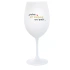 ...PROTOŽE BÝT DOKONALÁ NENÍ PRDEL... - bílá  sklenice na víno 350 ml
