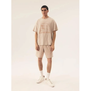 Pánské pyžamo Core 42604  02X Béžová vzor - Henderson