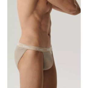Pánské slipy / tanga 3PACK 3BMP-1582 Béžová - Atantic