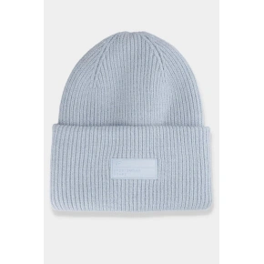 Dámská zimní čepice s logem  4FAW23ACAPF295-34S modrá - 4F