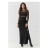 Dámské šaty M911 černé - Makadamia