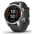 Sportovní hodinky Garmin Fenix 7S Pro Solar Silver SS Grapphite