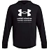 Pánská mikina Under Armour UA Rival Terry Graphic Hoodie, černá, 1386047 001