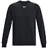 Pánská mikina Under Armour Rival Fleece Crew, černá, 1379755 001