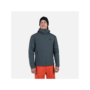 Bunda Rossignol Opside Hoodie Warm, šedá Bunda Rossignol Opside Hoodie Warm, šedá