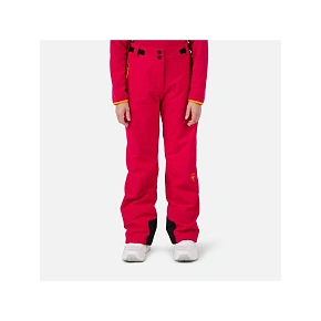 Lyžařské kalhoty Rossignol Girl Ski Pant, červené Lyžařské kalhoty Rossignol Girl Ski Pant, červené