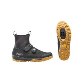 Cyklistické boty NORTHWAVE Kingrock Plus Gtx black honey - 45