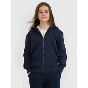 Bluza dresowa rozpinana z kapturem dziewczęca 4F 4FJWMM00TSWSF1861-31S Bluza dresowa rozpinana z kapturem dziewczęca 4F 4FJWMM00TSWSF1861-31S