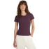 Dámské tričko 4F F2337 tmavě fialové 4FWAW25TTSHF2337 50S