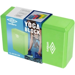 CVIČENÍ BLOK JÓGA PILATES FITNESS UMBRO GREEN