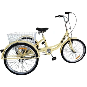 SHIMANO 3-Wheel BIKE 24 VANILLA 6 rychlostí SHIMANO 3-Wheel BIKE 24 VANILLA 6 rychlostí