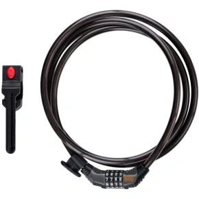CYKLISTICKÝ ZÁMEK NA KROUŽEK 10x900MM S RUKOU BLACK+DECKER