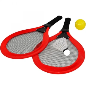 SADA 2 RAKET SHUTTLECOCK BADMINTON TENISOVÝ MÍČEK ENERO TOYS
