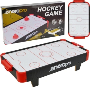 AIR HOCKEY HERNÍ STŮL 60x32,5x14cm ČERNÝ ENERO PRO