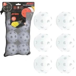 UNIHOC MATCH BALL WHITE ENERO 6KS