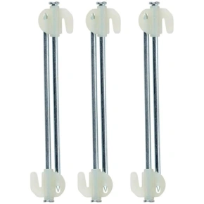 STANOVÉ KOLÍKY 20,5 CM KPL. 6KS KOVOVÉ PLASTOVÉ LUMINISCENČNÍ V NOCI KEMP AKTIVNÍ