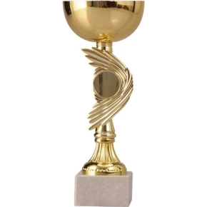 Zlatý kovový pohár T-M 9031D