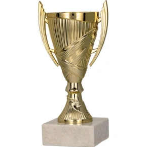 Zlatý plastový kelímek 9082/G