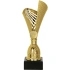 Zlatý plastový pohár