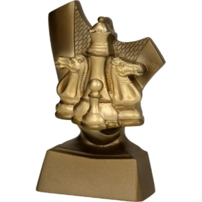 Odlévaná figurka - šachy