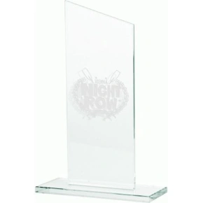 Gravírovaná skleněná trofej