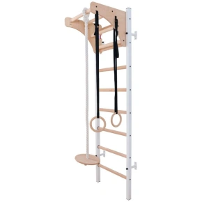 GYMNASTICKÝ STŮL ZE DŘEVA A KOVU S DŘEVĚNOU TYČÍ A PŘÍSLUŠENSTVÍM BENCHK 211W A204 dětské GYMNASTICKÝ STŮL ZE DŘEVA A KOVU S DŘEVĚNOU TYČÍ A PŘÍSLUŠENSTVÍM BENCHK 211W A204 dětské