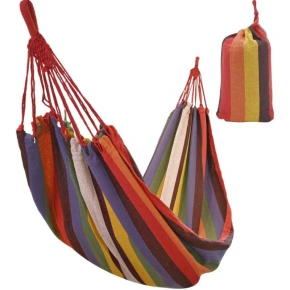 1 OSOBNÍ ZAHRADNÍ HAMMOTA 200x80CM S PŘIKRÝVKOU 1064000