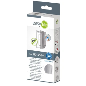 MOSKYTIÉRA NA DVEŘE 2X60X210 BÍLÁ