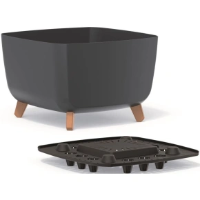 GRACIA SQUARE 24x24CM ANTHRACITE DIETARY POND GRACIA SQUARE 24x24CM ANTHRACITE DIETARY POND