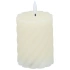 OZDOBNÁ SVÍČKA 75x100MM LED VOSK CREME