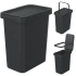KOŠ 12 L SYSTEMA SORTIBOX BLACK RECYCLING