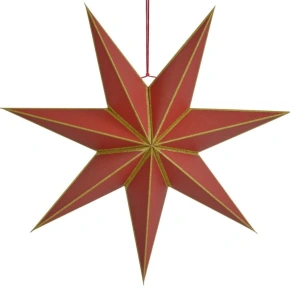 FSC závěsný papír DECORATIVE STAR 18x60CM RED 7 odstínů MICA FSC závěsný papír DECORATIVE STAR 18x60CM RED 7 odstínů MICA