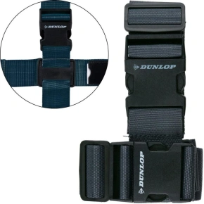 UNIVERZÁLNÍ BEZPEČNOSTNÍ PÁS PRO PŘÍVĚS 230x5CM 2-PACK DUNLOP ŠEDÝ