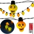 HALLOWEENSKÁ GIRLANDA LEBKY 10LED