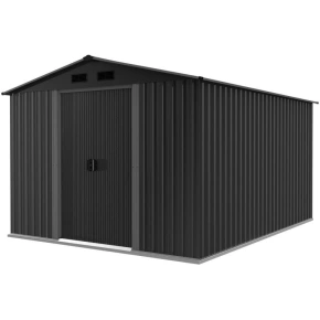 KOVOVÝ ZAHRADNÍ DOMEK NA NÁŘADÍ 312X257X202CM