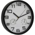 NÁSTĚNNÉ HODINY 25CM S TEPLOMĚREM BÍLÉ