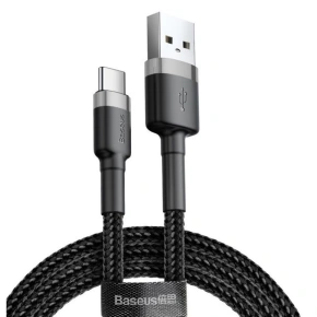 BASEUS USB-C KABEL CAFULE CATKLF-UG1 2A 3M ČERNÝ