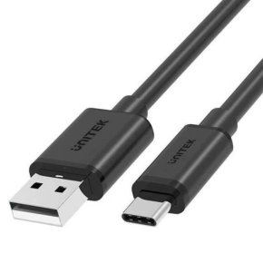 UNITEK KABEL USB-A 2.0 - USB-C, 1,5 M, C14067BK