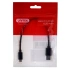 UNITEK KABEL USB-C - USB-A 3.1,M/M,0,25M, Y-C490BK