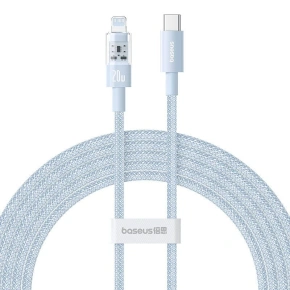 Baseus Gem USB C-IP kabel 20W 2m (modrý)