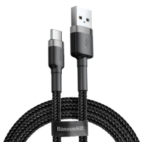 KABEL BASEUS USB NA USB-C BASEUS CAFULE 2A 2M (ŠEDÝ)