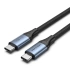 USB-C na USB-C Vention USB 4.0 5A 40Gbps opletený kabel 1m