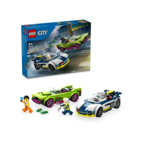 LEGO City 60415 Policejní auto pronásleduje svalnaté auto