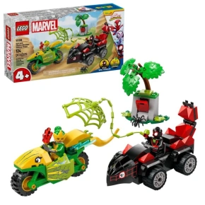 LEGO MARVEL SUPER HEROES 11198 Spinovo pronásledování Electra v dinopojezdech