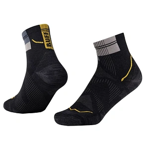 Ponožky BUFF Coolnet Quarter 137788901, černé, velikost 36–38 Ponožky BUFF Coolnet Quarter 137788901, černé, velikost 36–38