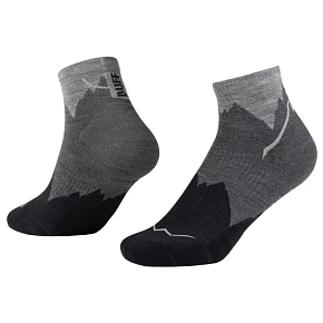 BUFF Merino Lightweight Quarter Socks 137792999 Černé 36–38 BUFF Merino Lightweight Quarter Socks 137792999 Černé 36–38
