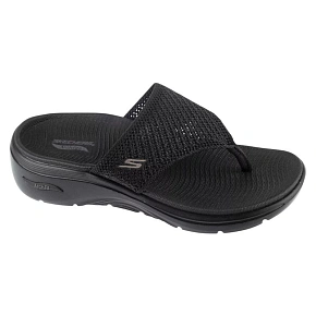 Sandály Skechers Go Walk Arch Fit 2.0 – Carrie 140861-BBK, černé, velikost 36 Sandály Skechers Go Walk Arch Fit 2.0 – Carrie 140861-BBK, černé, velikost 36
