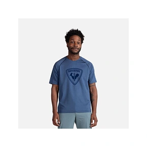 Pánské tričko ROSSIGNOL Westweg Shield Tee, tmavě modré Pánské tričko ROSSIGNOL Westweg Shield Tee, tmavě modré