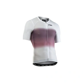 Cyklistické tričko NORTHWAVE Blade Air Jersey S/s, bílo-růžové Cyklistické tričko NORTHWAVE Blade Air Jersey S/s, bílo-růžové